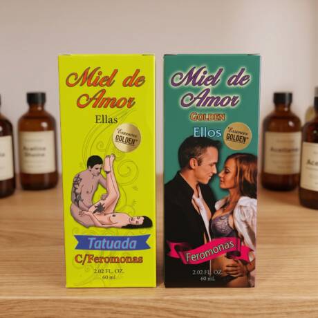 Miel de Amor con Feromonas (Ellas y Ellos) – 60 ml